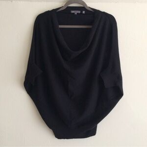 Vince Black Cowl Neck Sweater. Cashmere